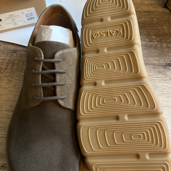 New! Kalso Dawson Green Suede Earth Shoe Men’s Sz 11.5 Negative Heel NIB! main image 6